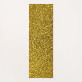 Tapis De Yoga Motif Parties scintillant or (Devant)