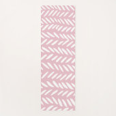 Tapis De Yoga Motif pastel pastel sur rose (Devant)