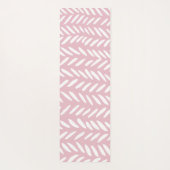 Tapis De Yoga Motif pastel pastel sur rose (Dos)