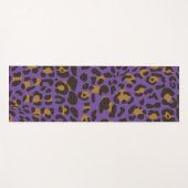 Tapis De Yoga Motif Poster de animal Leopard Jaguar (Devant (Horizontal))