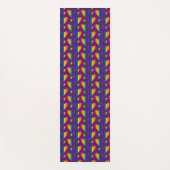 Tapis De Yoga Motif Rainbow Hearts (Devant)