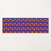 Tapis De Yoga Motif Rainbow Hearts (Devant (Horizontal))