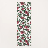 Tapis De Yoga motif rose (Devant)