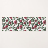 Tapis De Yoga motif rose (Devant (Horizontal))