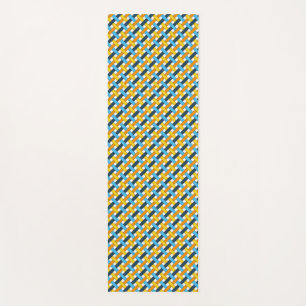 Tapis De Yoga Motif sans couture tissé de la Fierté AroAce Sunse