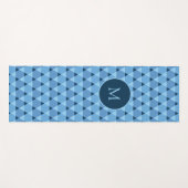 Tapis De Yoga Motif triangles (Devant (Horizontal))