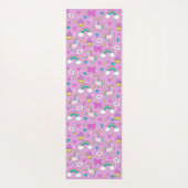 Tapis De Yoga Motif Unicorn mignon (Dos)