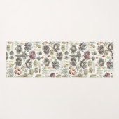 Tapis De Yoga Motif végétal Adolphe Millot (Devant (Horizontal))