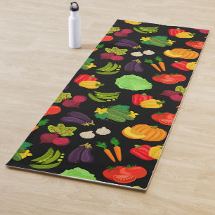 Tapis De Yoga Motif végétal transparent