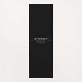 Tapis De Yoga Motivation Yoga Mat par Oomsuum Relaxation® (Devant)