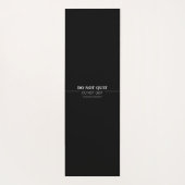 Tapis De Yoga Motivation Yoga Mat par Oomsuum Relaxation® (Dos)