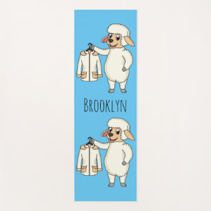 Tapis De Yoga Mouton mignon avec cartoon veste