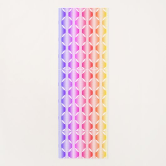 Tapis De Yoga Multi Pastels Yoga Mat (Devant)