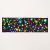 Tapis De Yoga Multicolor Christmas Star Rays-57191 (Devant (Horizontal))