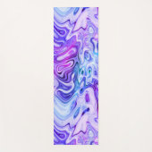 Tapis De Yoga murmure fantomatique, pastel marbré : (Devant)