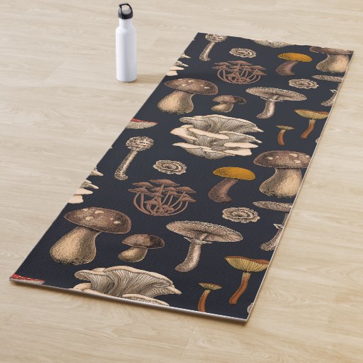 Tapis De Yoga Mushrooms sauvages (En situation)