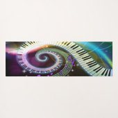 Tapis De Yoga Musique 1 (Dos (Horizontal))