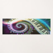 Tapis De Yoga Musique 1 (Devant (Horizontal))