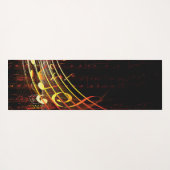 Tapis De Yoga Musique 4 (Dos (Horizontal))