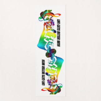Tapis De Yoga Musique vintage