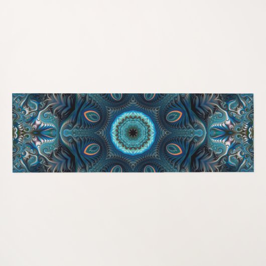 Tapis De Yoga Mysterious space mandala (Dos (Horizontal))