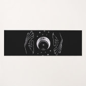 Tapis De Yoga Mystical Collection -  The Moon (Devant (Horizontal))
