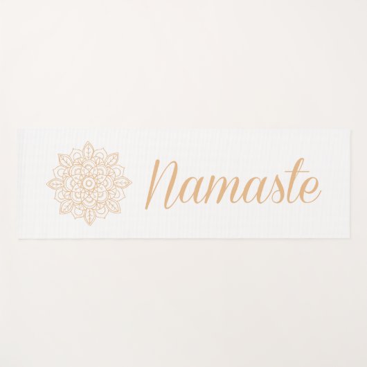 Tapis De Yoga Namaste Mandala (Devant (Horizontal))