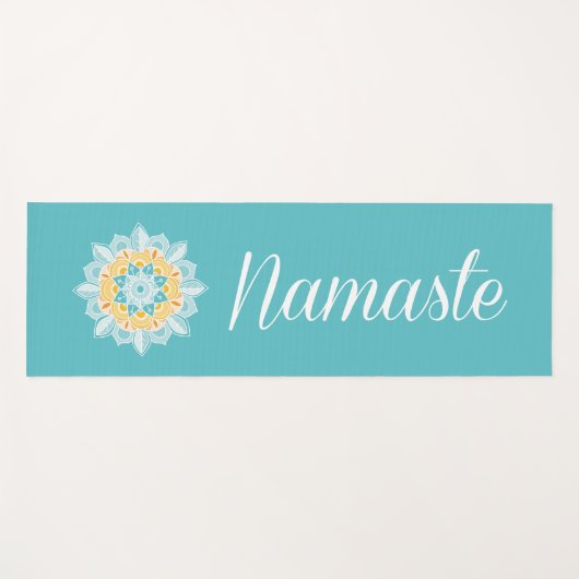 Tapis De Yoga Namaste Mandala (Devant (Horizontal))