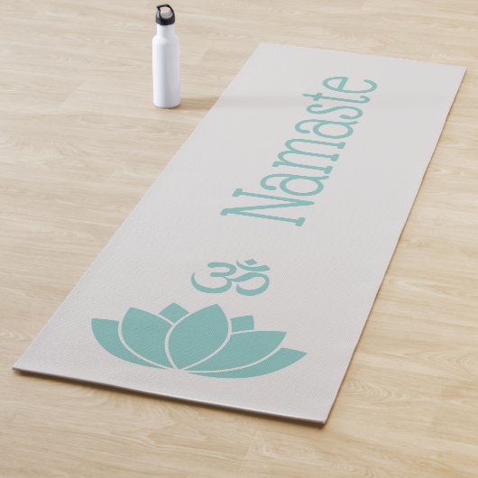 Tapis De Yoga Namaste Om Lotus Flower Zen (En situation)