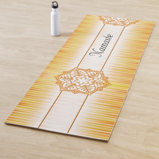 Tapis De Yoga Namaste or mandala yoga mat (En situation)