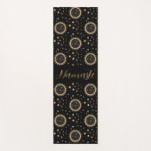 Tapis De Yoga Namaste Sun Moon Stars Boho Celestial (Devant)