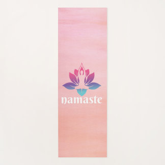 Tapis De Yoga Namaste Yoga Anjali Mudra Sanskrit Greeting — Mind