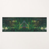 Tapis De Yoga Nature Forêt Birers Route du paysage (Devant (Horizontal))