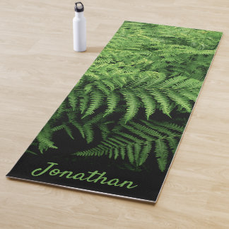 Tapis De Yoga Nature Imprimer Fern Frond