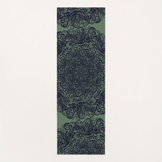 Tapis De Yoga Natures Mandalas (Devant)