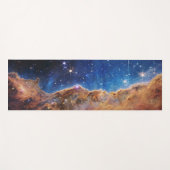 Tapis De Yoga Nebula Carina Bleue/Orange | JWST (Devant (Horizontal))