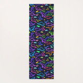 Tapis De Yoga Neon Dinosaures  (Dos)