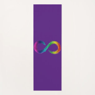 Tapis De Yoga Neurodiversity Yoga mat (violet)- sensibilisation