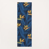Tapis De Yoga Night bird of Paradise garden 2 (Devant)