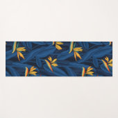 Tapis De Yoga Night bird of Paradise garden 2 (Devant (Horizontal))