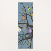 Tapis De Yoga Night Owl Family Tree (Devant)