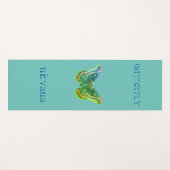Tapis De Yoga Nirvana de papillon en détresse (Devant (Horizontal))