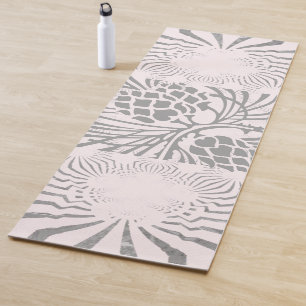 Tapis De Yoga Noël enneigé Magnifique Floral Incroyable Skateboa