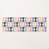 Tapis De Yoga Nœuds Papillons (Dos (Horizontal))