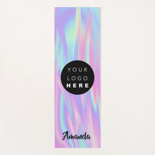 Tapis De Yoga Nom du logo Société Holographique Promotion (Devant)