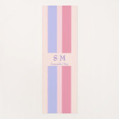 Tapis De Yoga Nom et initiale personnalisés (Devant)