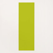 Tapis De Yoga Nom jaune vert lavande à dégradé simple (Dos)