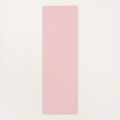 Tapis De Yoga Nom Monogramme Ligne Dessin Façades rose (Dos)