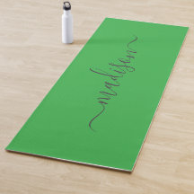 Tapis de Yoga Nom Personnalisé