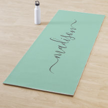 Tapis de Yoga Nom Personnalisé